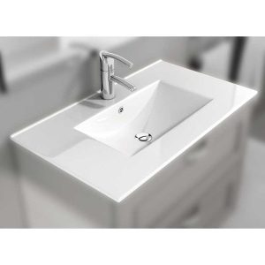 32287 LAVABO ENCASTRAR BLANCO LINEA