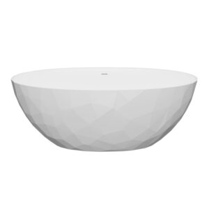 Bañera Saiko blanca mate