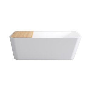 Bañera Pibor blanca mate
