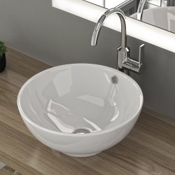 Lavabo Sobre Encimera Blanco Aika