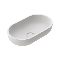 Lavabo Sobre Encimera Blanco Mate