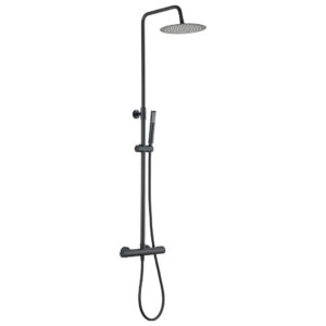 Columna Ducha Termostática Negra