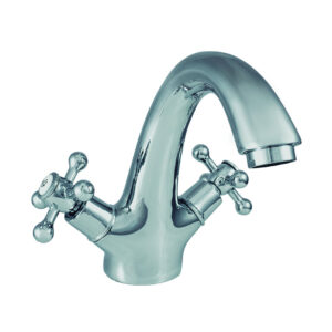Monomando lavabo cromo clásico