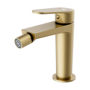 Monomando lavabo oro