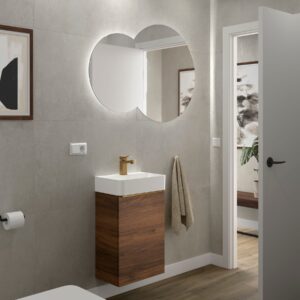 Mueble de Baño Aida 44 1 Puerta Nogal